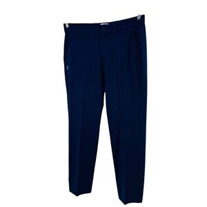 D'Aqua Golf by Enzo Pants Mens 2XL Navy Blue Stretch Made Italy Golfcore Luxury